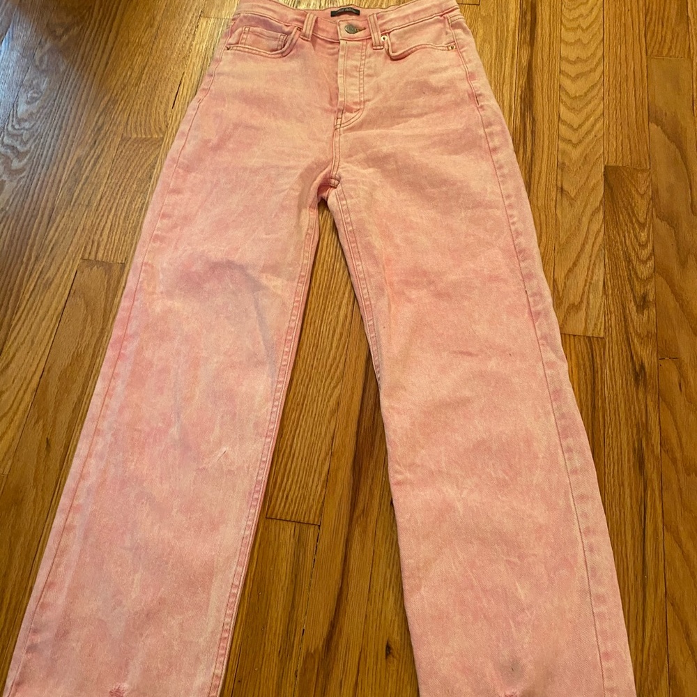 Pink jeans from target